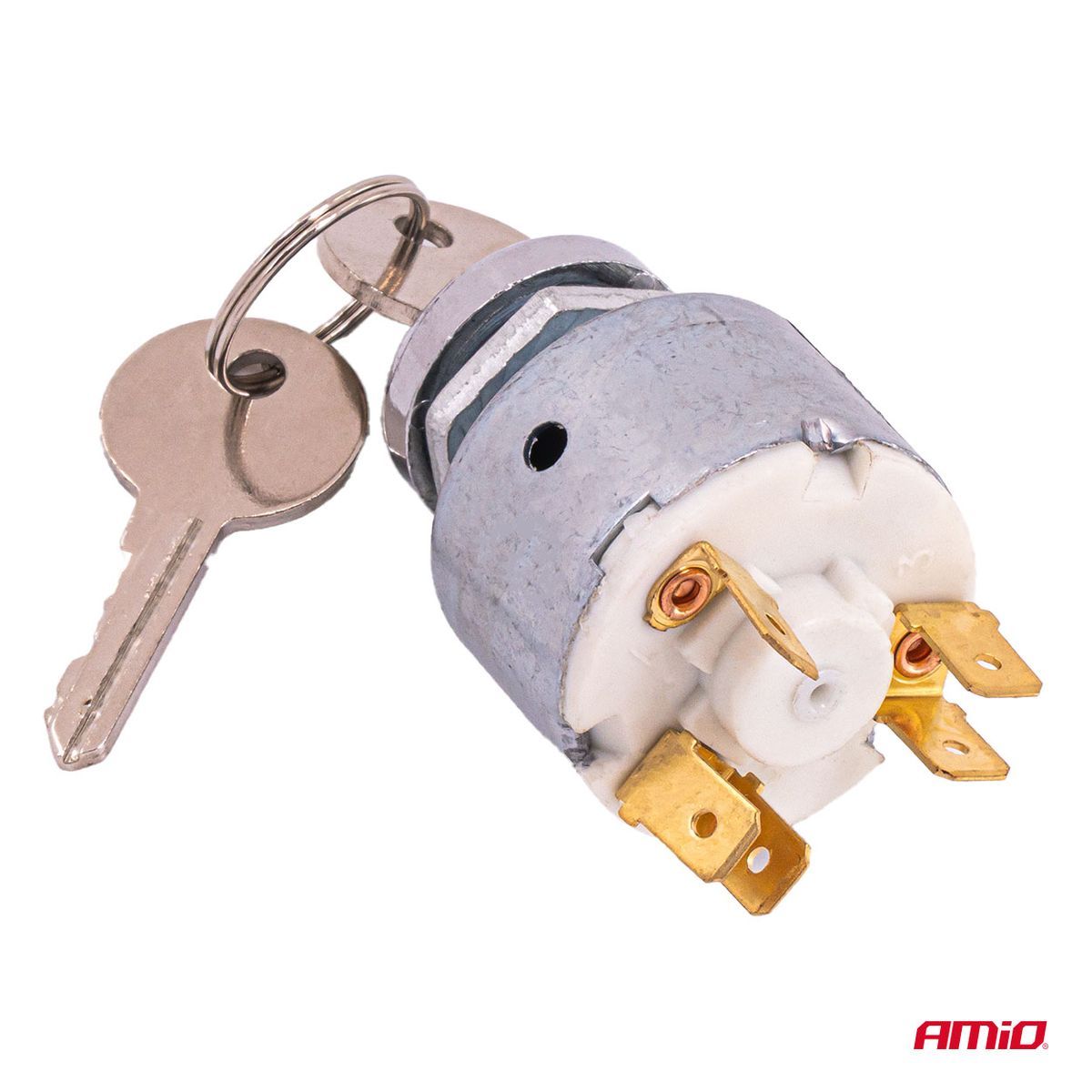 CONTACT D'ALLUMAGE UNIVERSEL 12V AVEC DEUX CLEFS AMIO