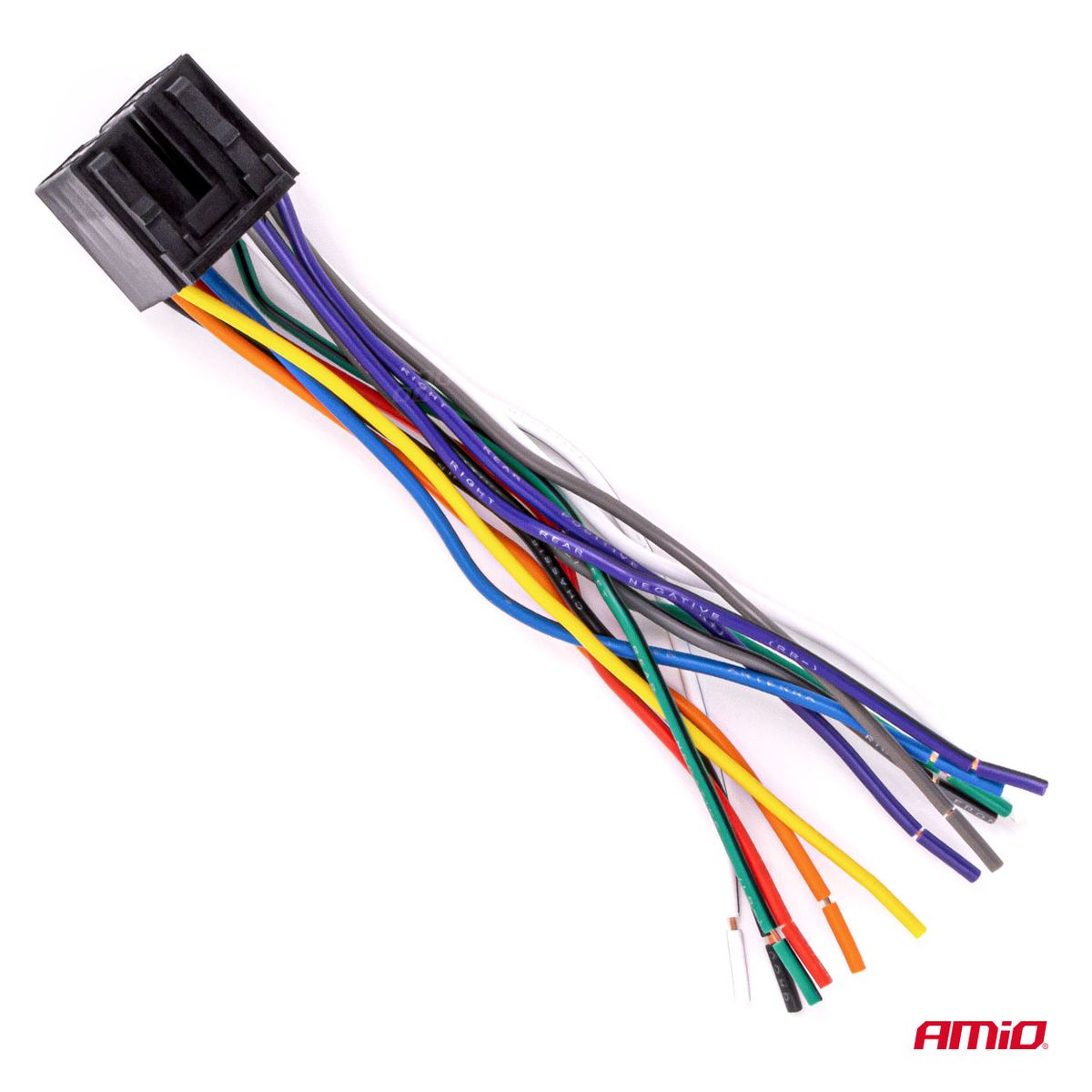 CONNECTEUR INTEGRE ISO FEMELLE CCA 13 BROCHES 5A 12V AMIO