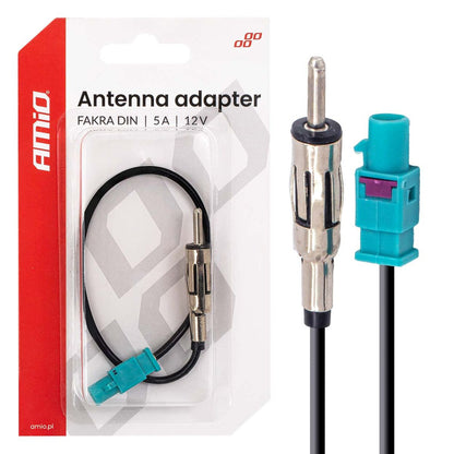 ADAPTATEUR ANTENNE FAKRA DIN 5A 12V AMIO