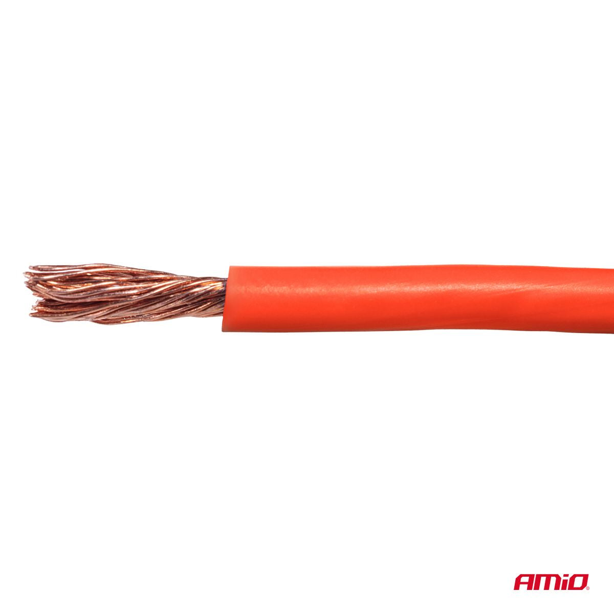 CÂBLE MONOCONDUCTEUR ROUGE CCA 1.5 MM² - BOBINE DE 50M AMIO