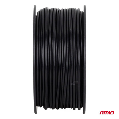 CÂBLE MONOCONDUCTEUR NOIR CCA 1.5 MM² - BOBINE DE 50M AMIO