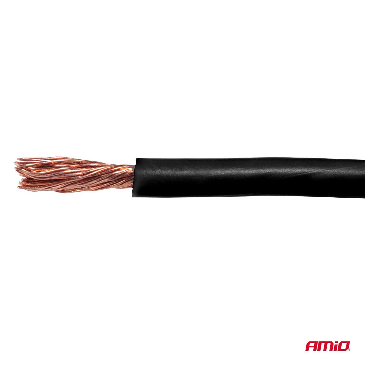 CÂBLE MONOCONDUCTEUR NOIR CCA 1.5 MM² - BOBINE DE 50M AMIO