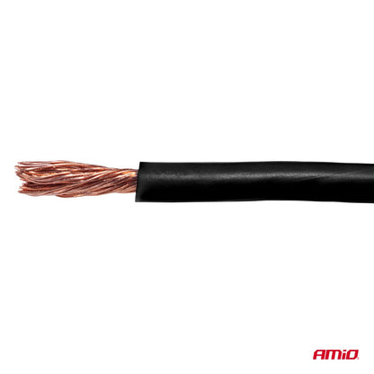 CÂBLE MONOCONDUCTEUR NOIR CCA 1.5 MM² - BOBINE DE 50M AMIO