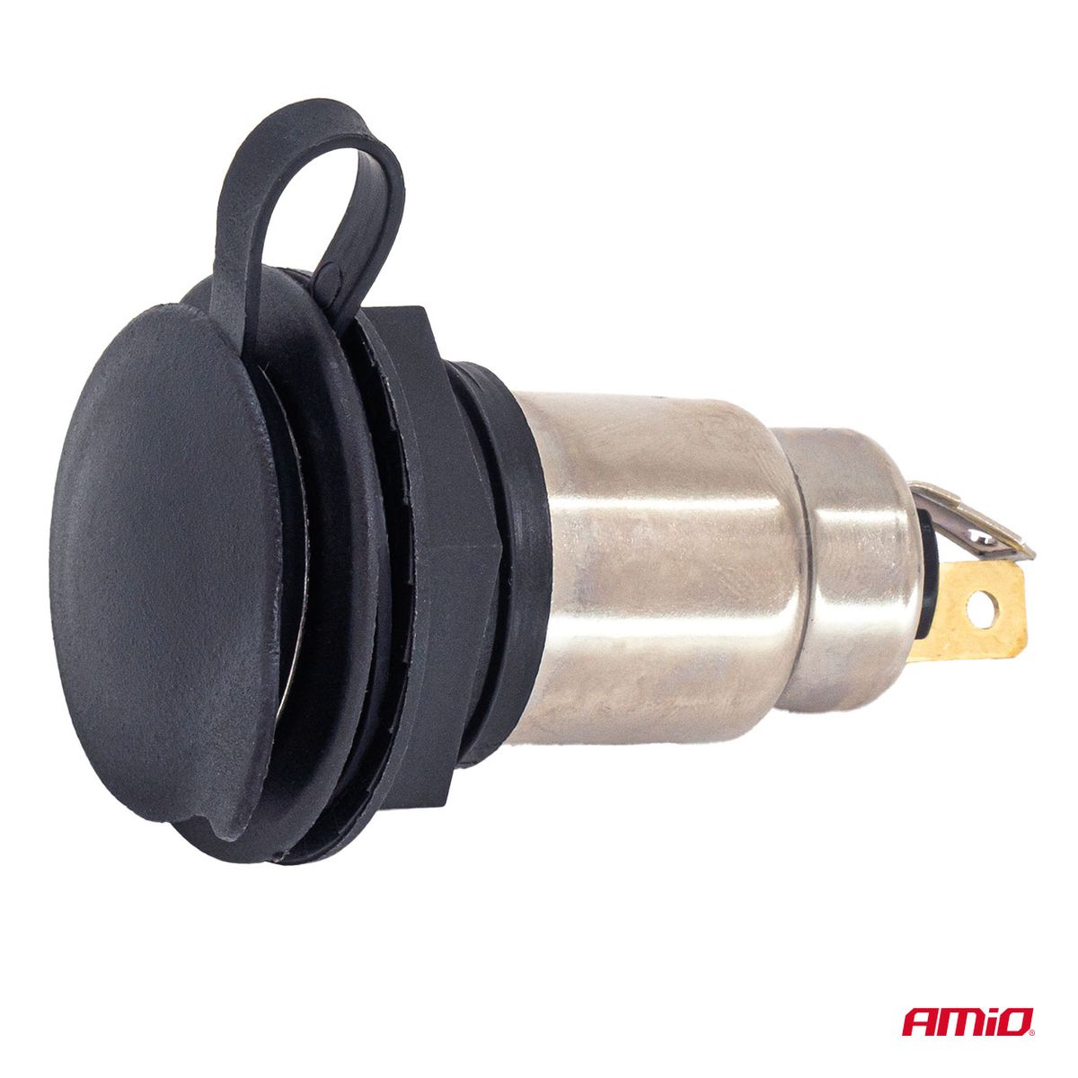 PRISE ALLUME-CIGARE AVEC COUVERCLE 250W 12/24V AMIO