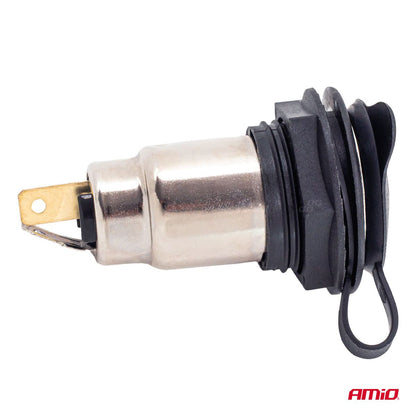 PRISE ALLUME-CIGARE AVEC COUVERCLE 250W 12/24V AMIO