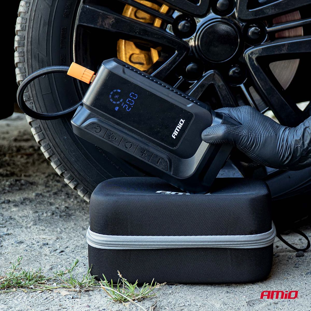 BOOSTER DE BATTERIE 4 EN 1 - 12 V AMIO