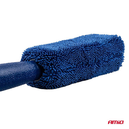 BROSSE A JANTES MICROFIBRE - 5X6X28 CM AMIO