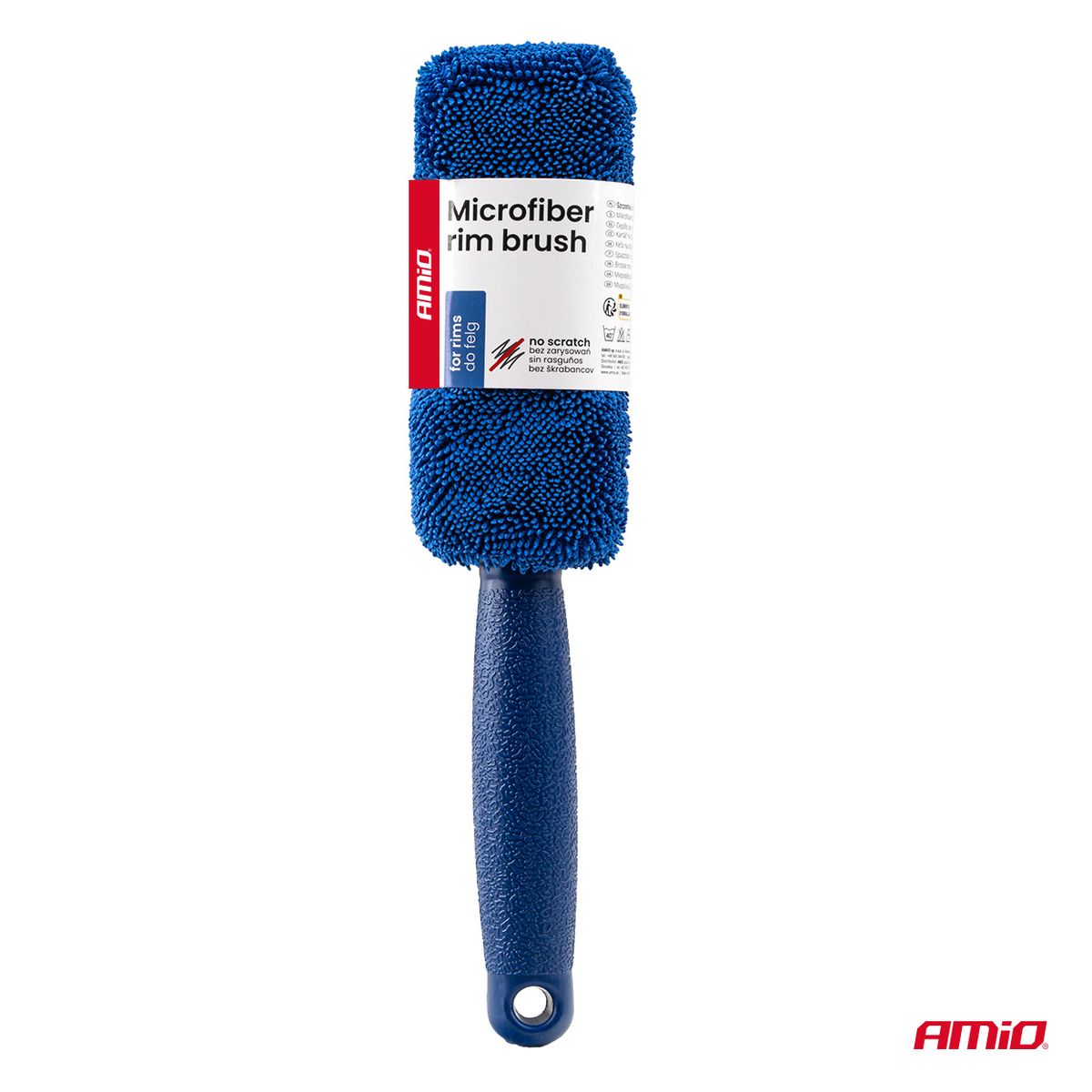 BROSSE A JANTES MICROFIBRE - 5X6X28 CM AMIO