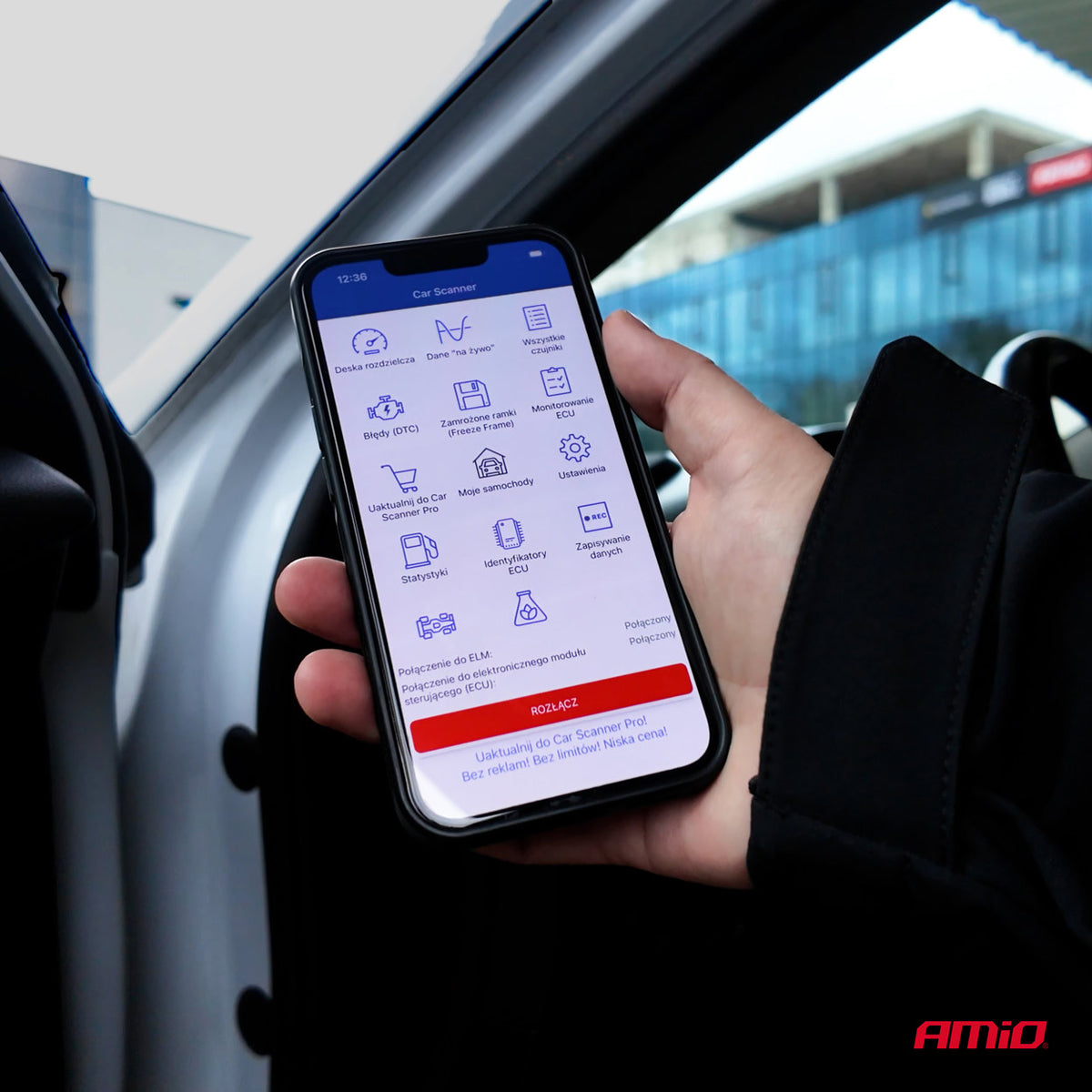 SCANNER DE DIAGNOSTIC OBD2 SANS FIL BLUETOOTH - XL