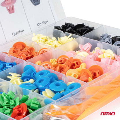 COFFRET AGRAFES 420 PIECES + 15 OUTILS AMIO