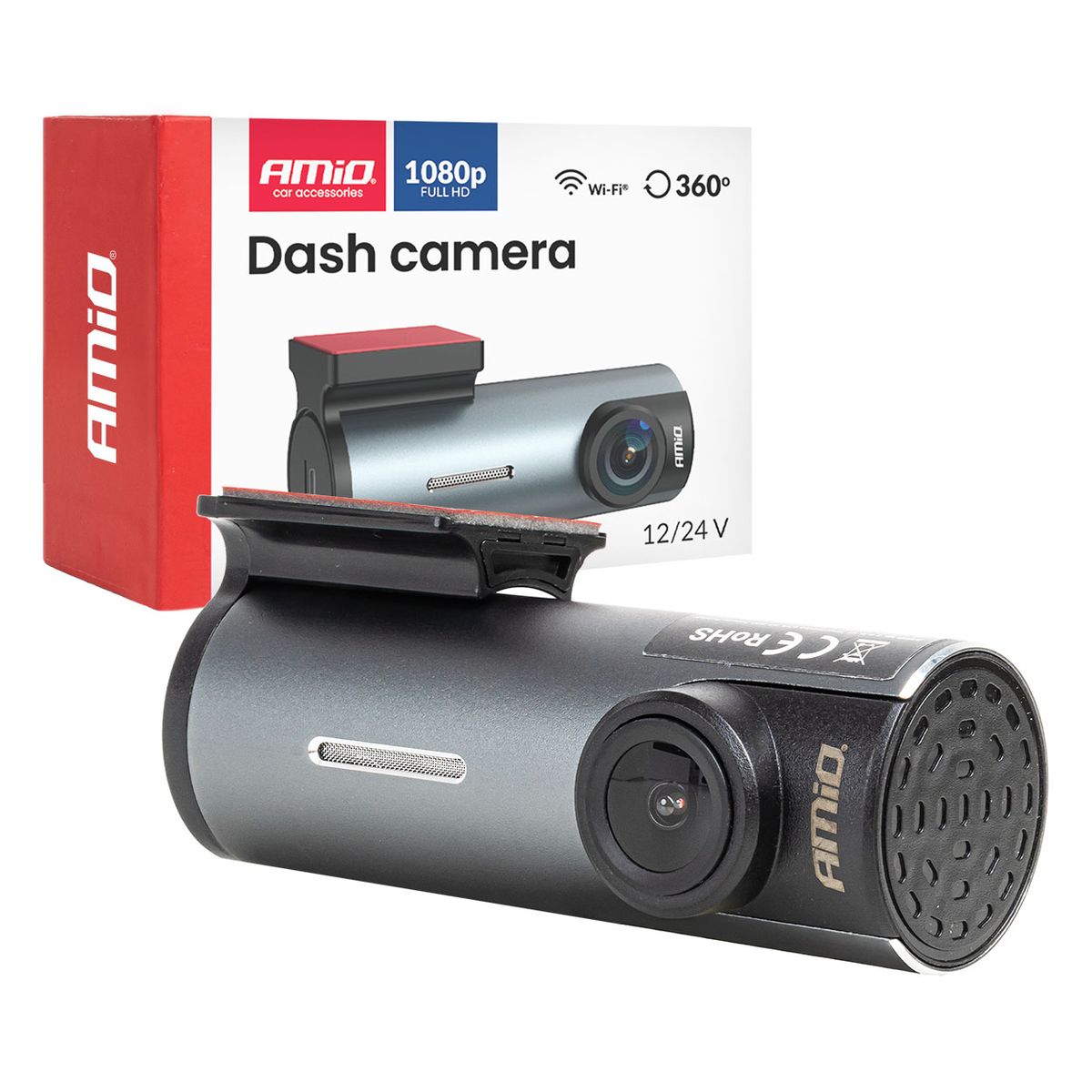 CAMERA EMBARQUEE DASHCAM 1K WLAN 128GB WIFI FULL HD AMIO