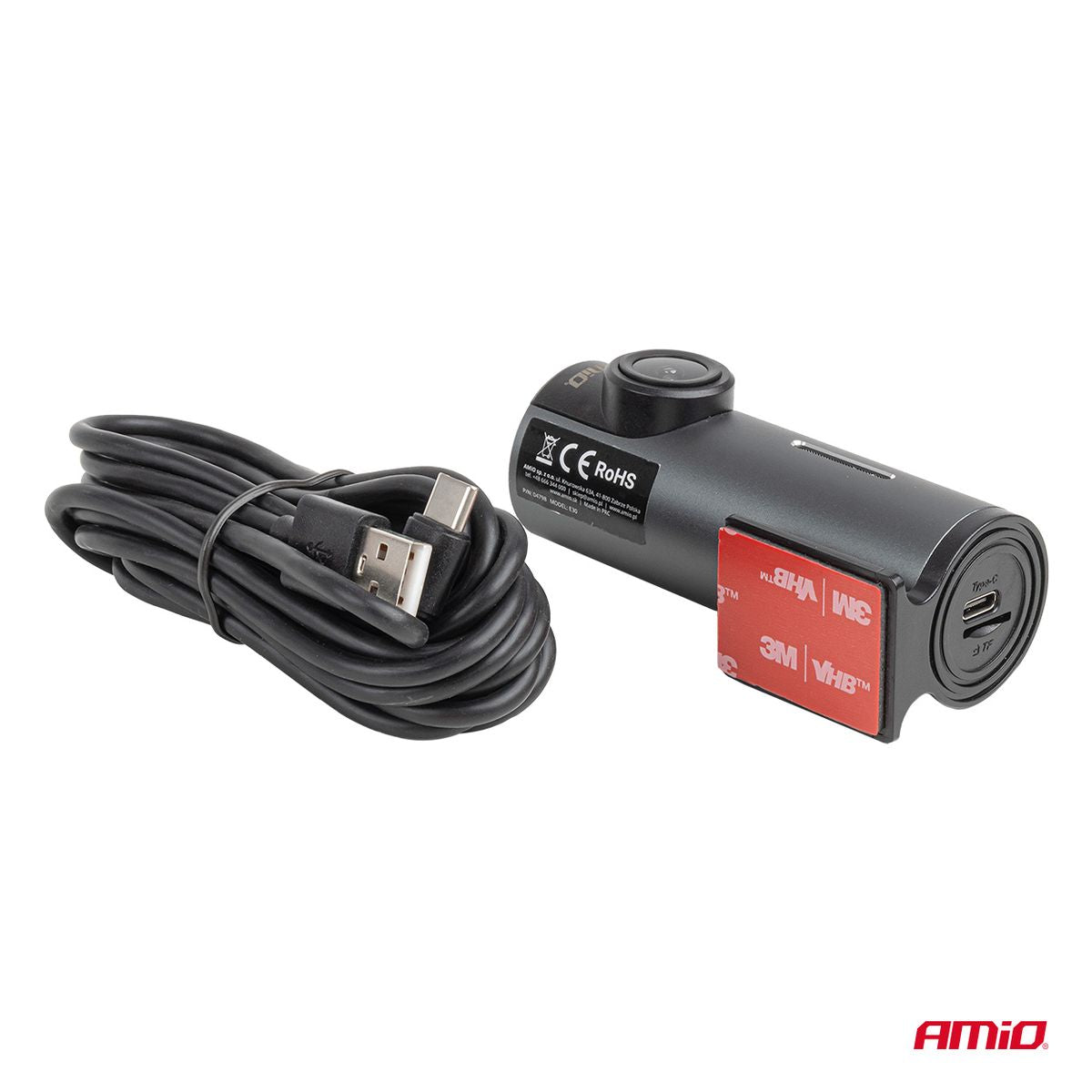 CAMERA EMBARQUEE DASHCAM 1K WLAN 128GB WIFI FULL HD AMIO