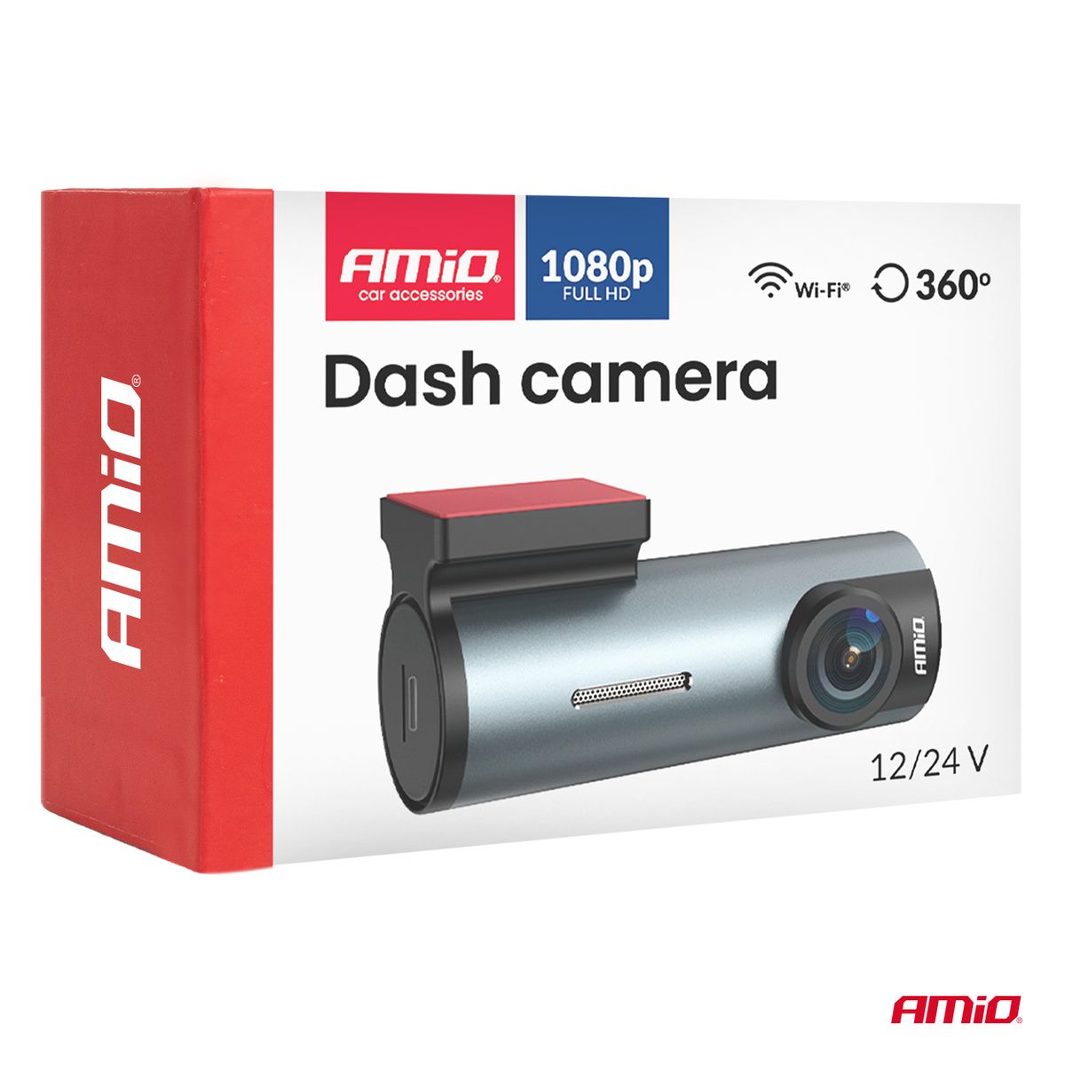 CAMERA EMBARQUEE DASHCAM 1K WLAN 128GB WIFI FULL HD AMIO