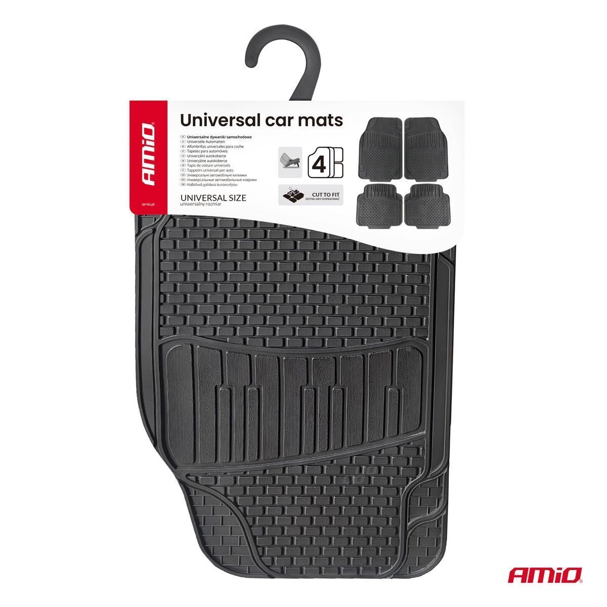 JEU DE 4 TAPIS PVC UNIVERSELS CM-01 AMIO