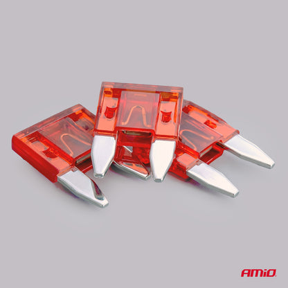 MINI FUSIBLES 10A 3PCS AMIO