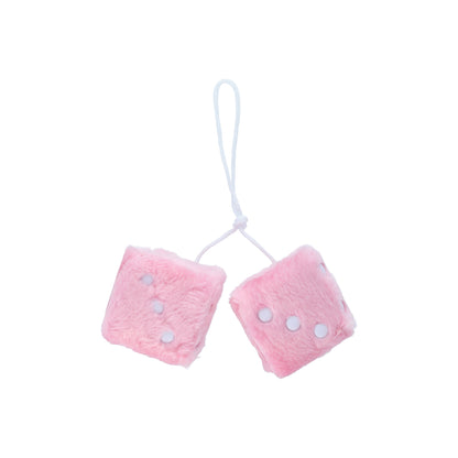 DES EN PELUCHE ROSE X 2