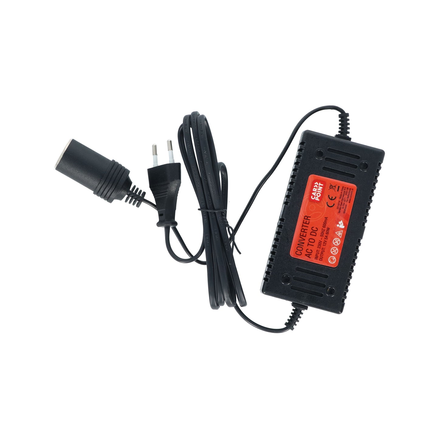 CONVERTISSEUR 230/12V 60W CARPOINT
