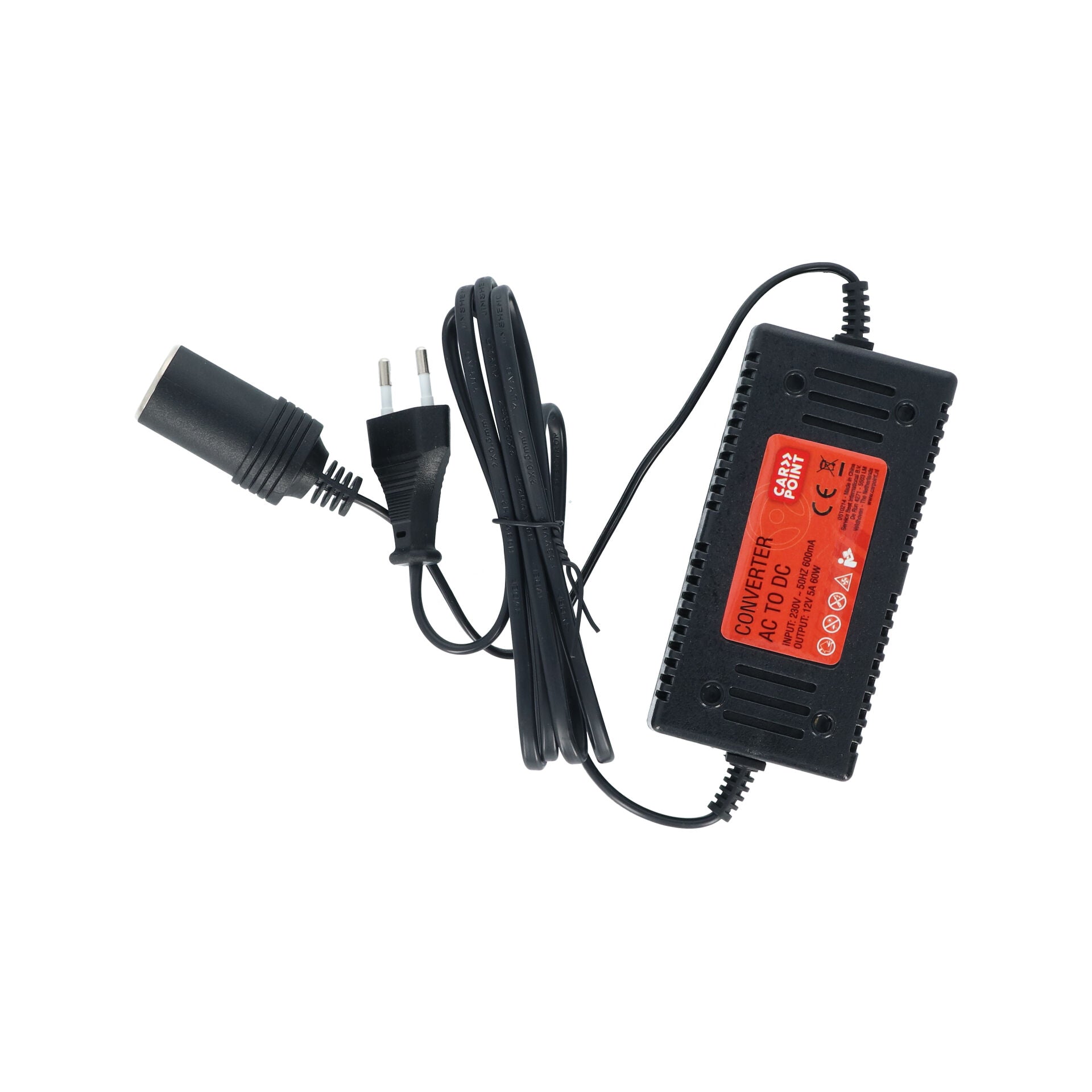 CONVERTISSEUR 230/12V 60W CARPOINT