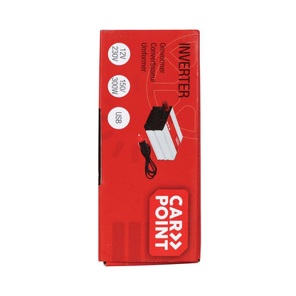 CONVERTISSEUR 12/230V DC/AC 150/300W CARPOINT