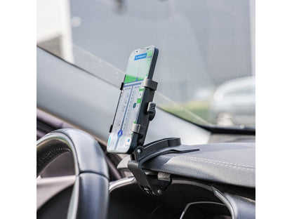 SUPPORT DE TELEPHONE PLIABLE PIVOTANT A CLIPSER CARPOINT