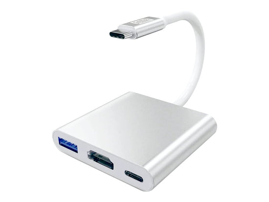 ADAPTATEUR 3 EN 1 USB-C-> HDMI/USB-A/USB-C