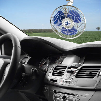 VENTILATEUR METAL PIVOTANT 24V Ø15.3CM