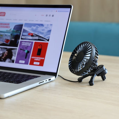 VENTILATEUR USB POUR GRILLE DE VENTILATION CARPOINT