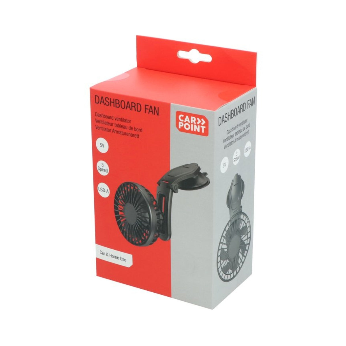 VENTILATEUR USB AVEC MONTAGE SUR VENTOUSE CARPOINT