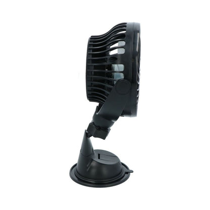 VENTILATEUR USB RECHARGEABLE FIXATION VENTOUS CARPOINT