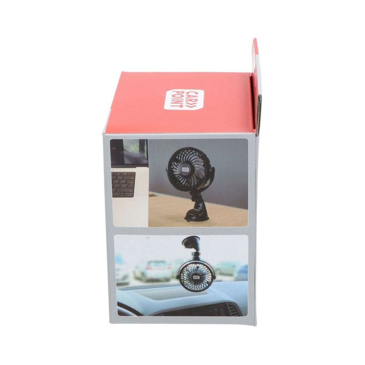 VENTILATEUR USB RECHARGEABLE FIXATION VENTOUS CARPOINT