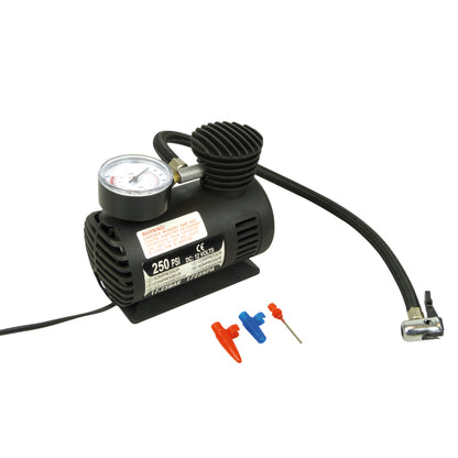 MINI COMPRESSEUR D'AIR 17BAR/250PSI 12V