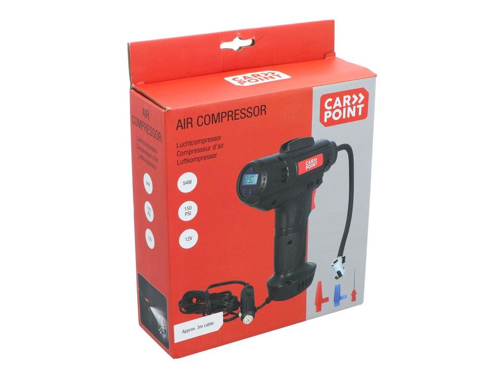 COMPRESSEUR GONFLEUR 12V 54W EN FORME DE PERCEUSE