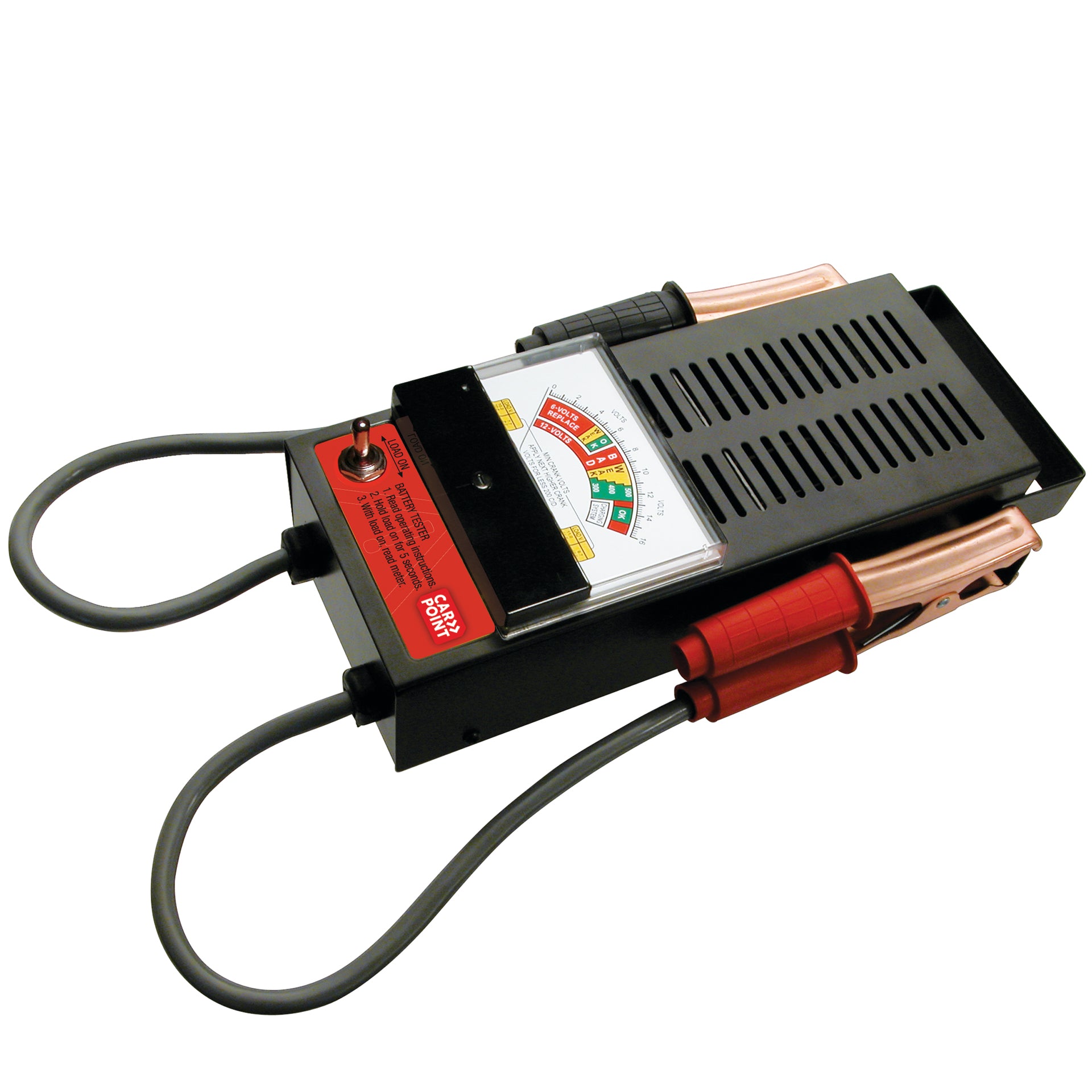 TESTEUR DE BATTERIE PROFESSIONNEL 6/12V