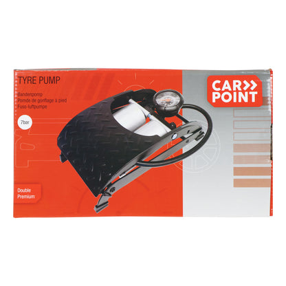 POMPE A PIED DOUBLE CYLINDRE  PREMIUM  MAX. 7BAR TUV/GS