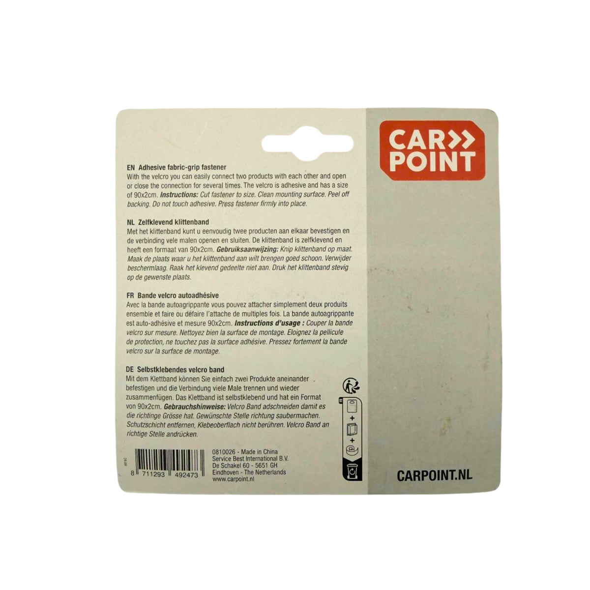 BANDE SCRATCH 90 X 2 CM