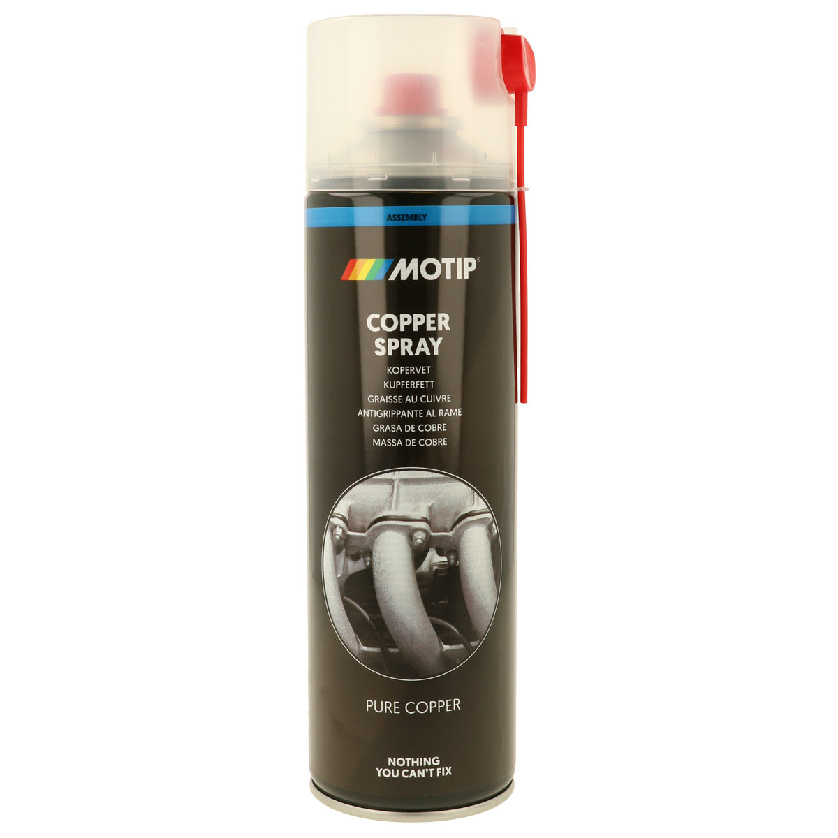 GRAISSE AU CUIVRE AEROSOL 500ML MOTIP