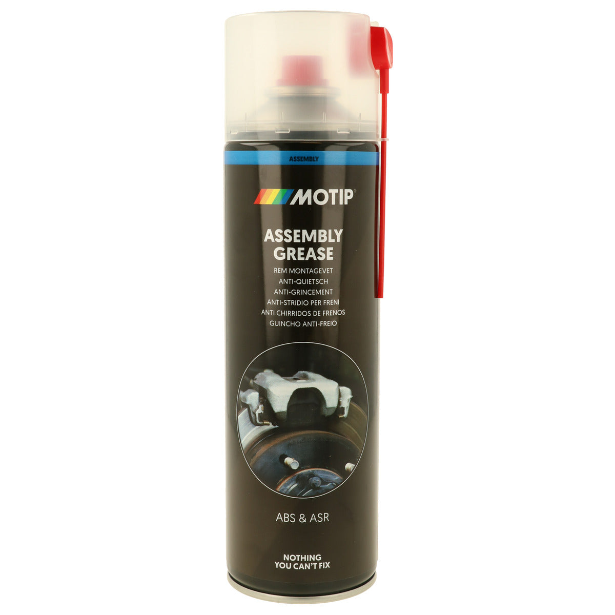 GRAISSE DE MONTAGE ANTI-GRINCEMENT AEROSOL 500ML MOTIP