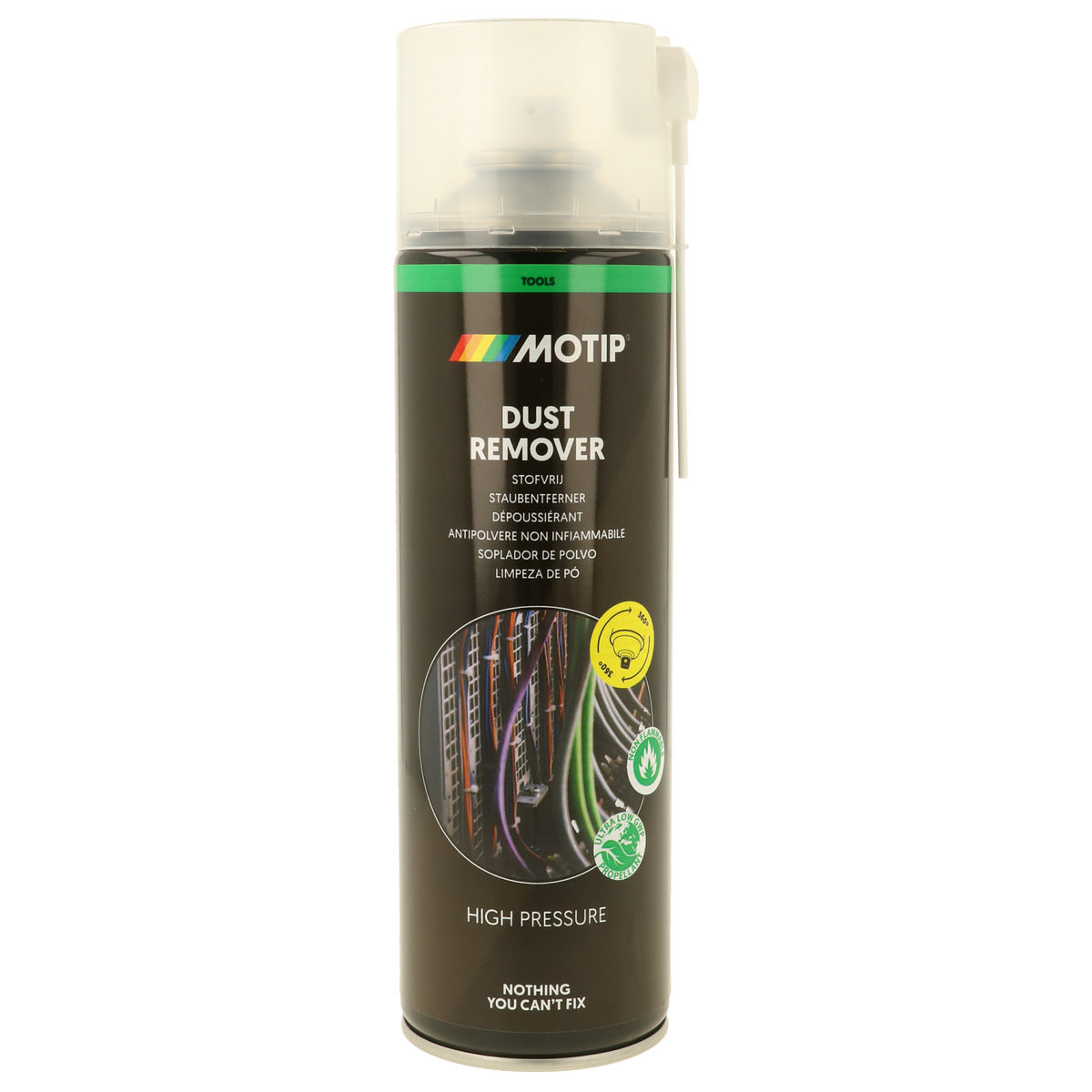 DEPOUSSIERANT NON INFLAMABLE AEROSOL 500ML MOTIP