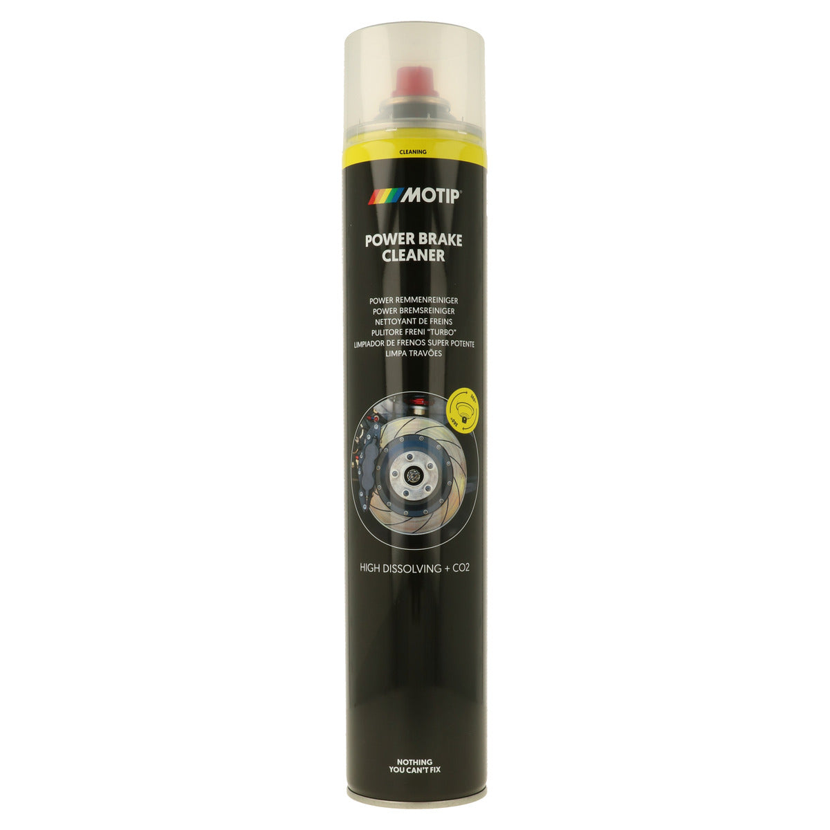 NETTOYANT FREIN POWER HD + CO2 AEROSOL 750ML MOTIP