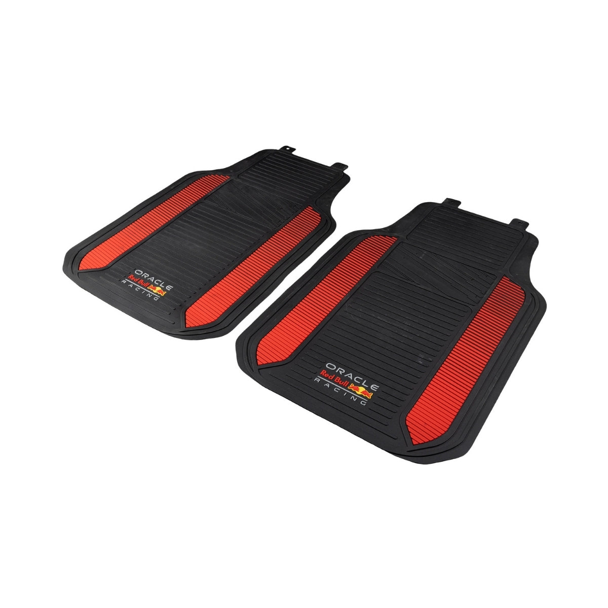 JEU DE 2 TAPIS PVC NOIR/ROUGE ORACLE RED BULL RACING