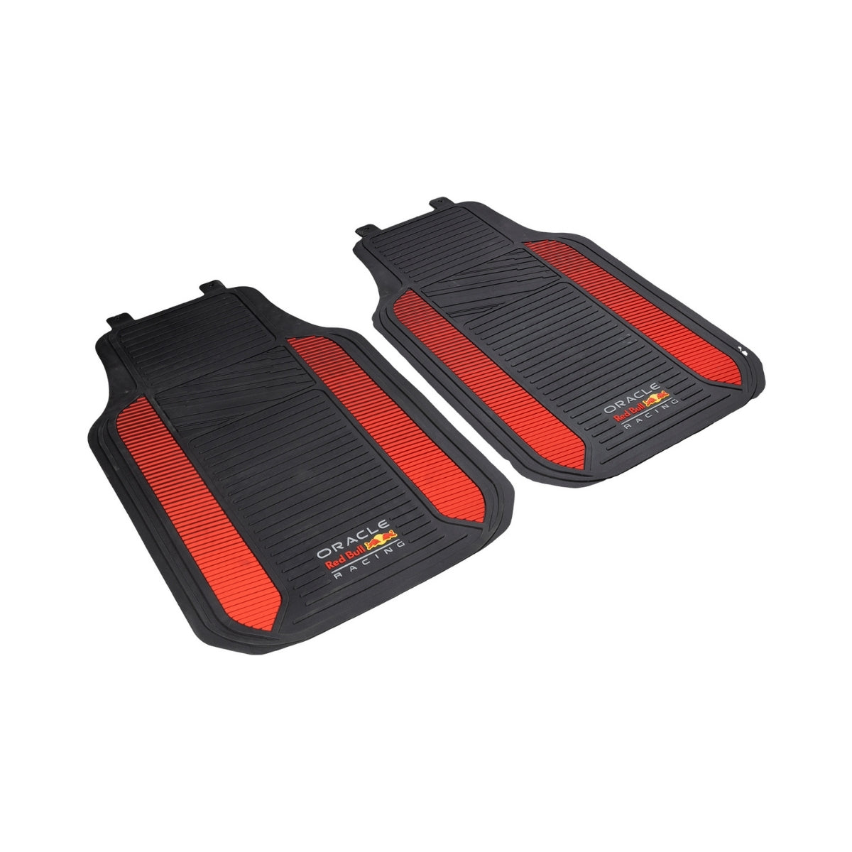 JEU DE 2 TAPIS PVC NOIR/ROUGE ORACLE RED BULL RACING