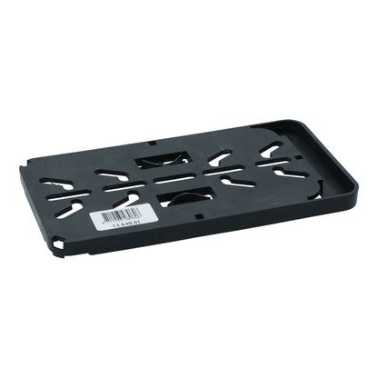 PORTE PLAQUE D'IMMATRICULATION SCOOTER 10X17.5CM NOIR