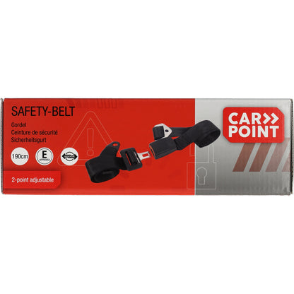 CEINTURE DE SECURITE 2 POINTS REGLABLE DEUX COTES