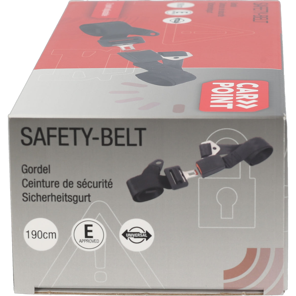 CEINTURE DE SECURITE 2 POINTS REGLABLE DEUX COTES