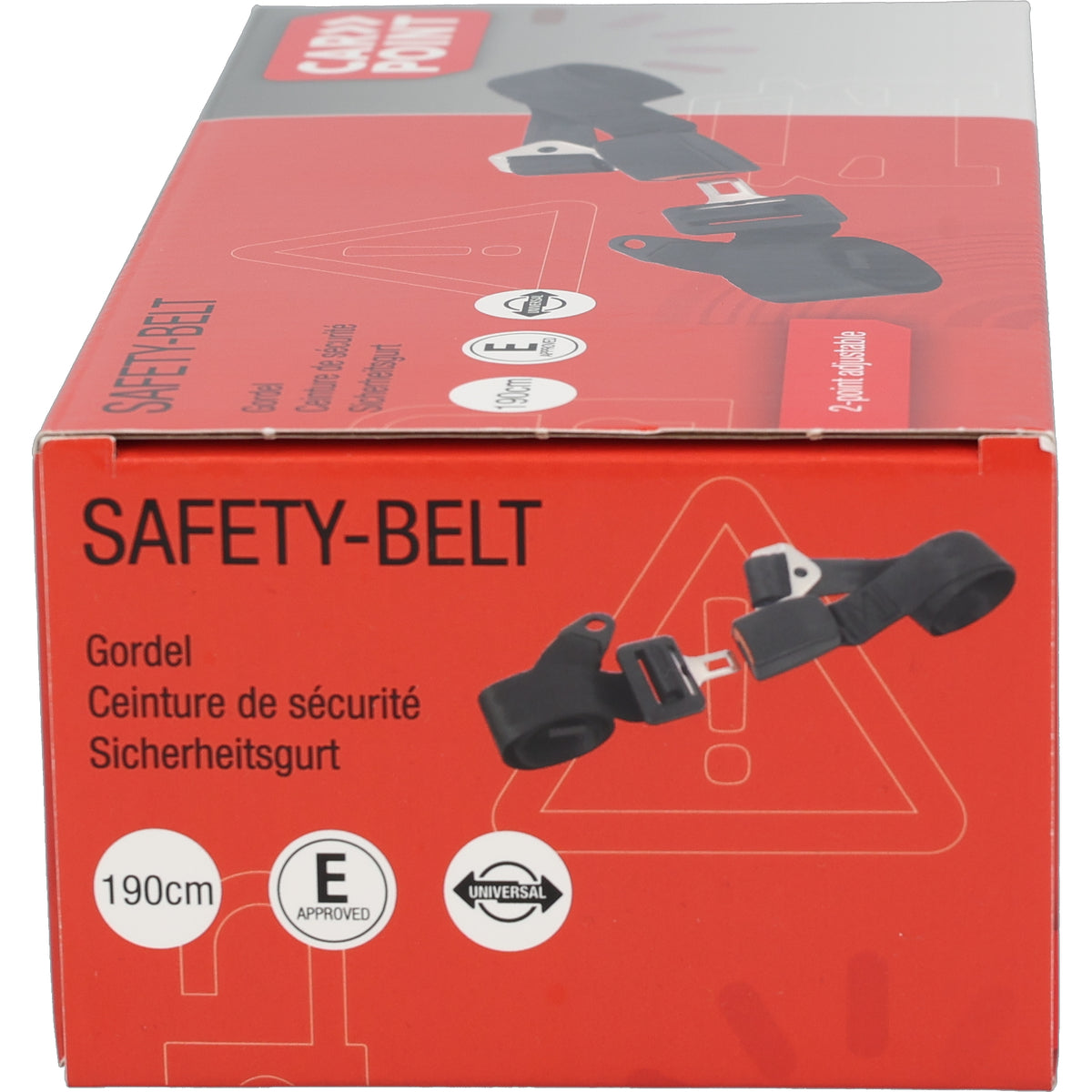 CEINTURE DE SECURITE 2 POINTS REGLABLE DEUX COTES