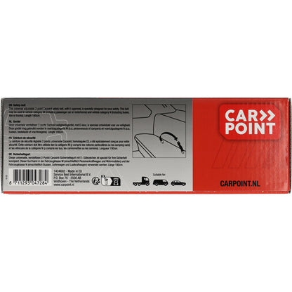 CEINTURE DE SECURITE 2 POINTS REGLABLE DEUX COTES