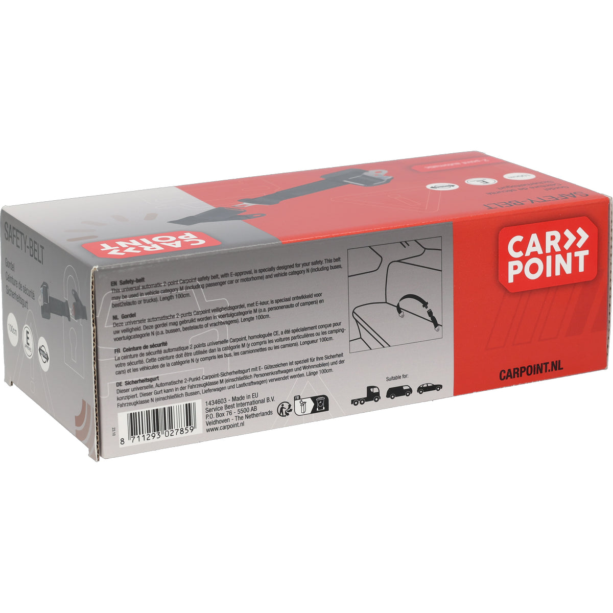 CEINTURE DE SECURITE 2 POINTS AUTOMATIQUE