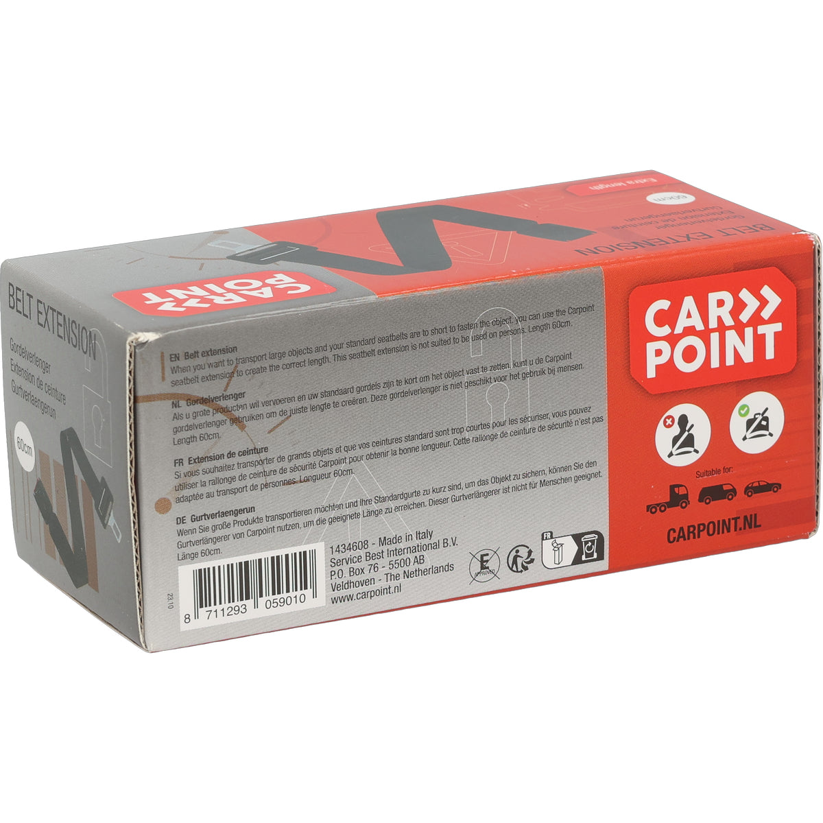 EXTENSION DE CEINTURE 60CM CARPOINT
