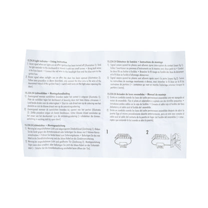 AVERTISSEUR SONORE D'OUBLI DE FEUX 6/12V
