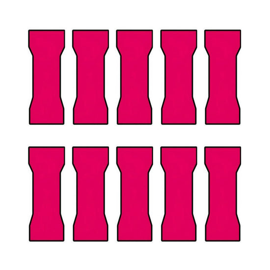 COSSES 545 POUR CABLES Ø0.5 1.5MM ROUGE BLISTER 10PCS